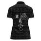 Chimamanda Ngozi Adichie Women Polo Shirt with Expressive Speaking Portrait, Stories Shape Reality - African Pride