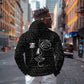 Chimamanda Ngozi Adichie Zip Hoodie with Expressive Speaking Portrait, Stories Shape Reality - African Pride