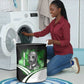 Garrett Morgan Laundry Basket with Gas Mask Invention Illustration, Inventing to Save Lives Quote - African Pride
