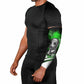 Garrett Morgan Arm Sleeves with Gas Mask Invention Illustration, Inventing to Save Lives Quote - African Pride