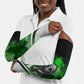 Garrett Morgan Arm Sleeves with Gas Mask Invention Illustration, Inventing to Save Lives Quote - African Pride