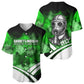 Garrett Morgan Baseball Jersey with Gas Mask Invention Illustration, Inventing to Save Lives Quote - African Pride