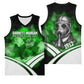 Garrett Morgan Basketball Jersey with Gas Mask Invention Illustration, Inventing to Save Lives Quote - African Pride