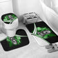 Garrett Morgan Bathroom Set with Gas Mask Invention Illustration, Inventing to Save Lives Quote - African Pride