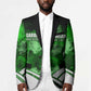 Garrett Morgan Blazer with Gas Mask Invention Illustration, Inventing to Save Lives Quote - African Pride