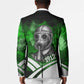 Garrett Morgan Blazer with Gas Mask Invention Illustration, Inventing to Save Lives Quote - African Pride