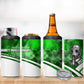 Garrett Morgan 4 in 1 Can Cooler Tumbler with Gas Mask Invention Illustration, Inventing to Save Lives Quote - African Pride