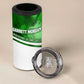 Garrett Morgan 4 in 1 Can Cooler Tumbler with Gas Mask Invention Illustration, Inventing to Save Lives Quote - African Pride