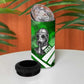 Garrett Morgan 4 in 1 Can Cooler Tumbler with Gas Mask Invention Illustration, Inventing to Save Lives Quote - African Pride