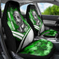 Garrett Morgan Car Seat Cover with Gas Mask Invention Illustration, Inventing to Save Lives Quote - African Pride