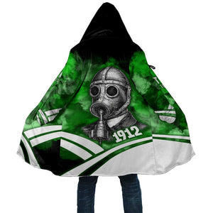 Garrett Morgan Cloak with Gas Mask Invention Illustration, Inventing to Save Lives Quote - African Pride