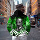 Garrett Morgan Hoodie with Gas Mask Invention Illustration, Inventing to Save Lives Quote - African Pride