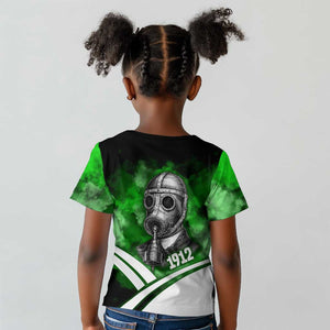 Garrett Morgan Kid T shirt with Gas Mask Invention Illustration, Inventing to Save Lives Quote - African Pride