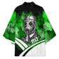 Garrett Morgan Kimono with Gas Mask Invention Illustration, Inventing to Save Lives Quote - African Pride