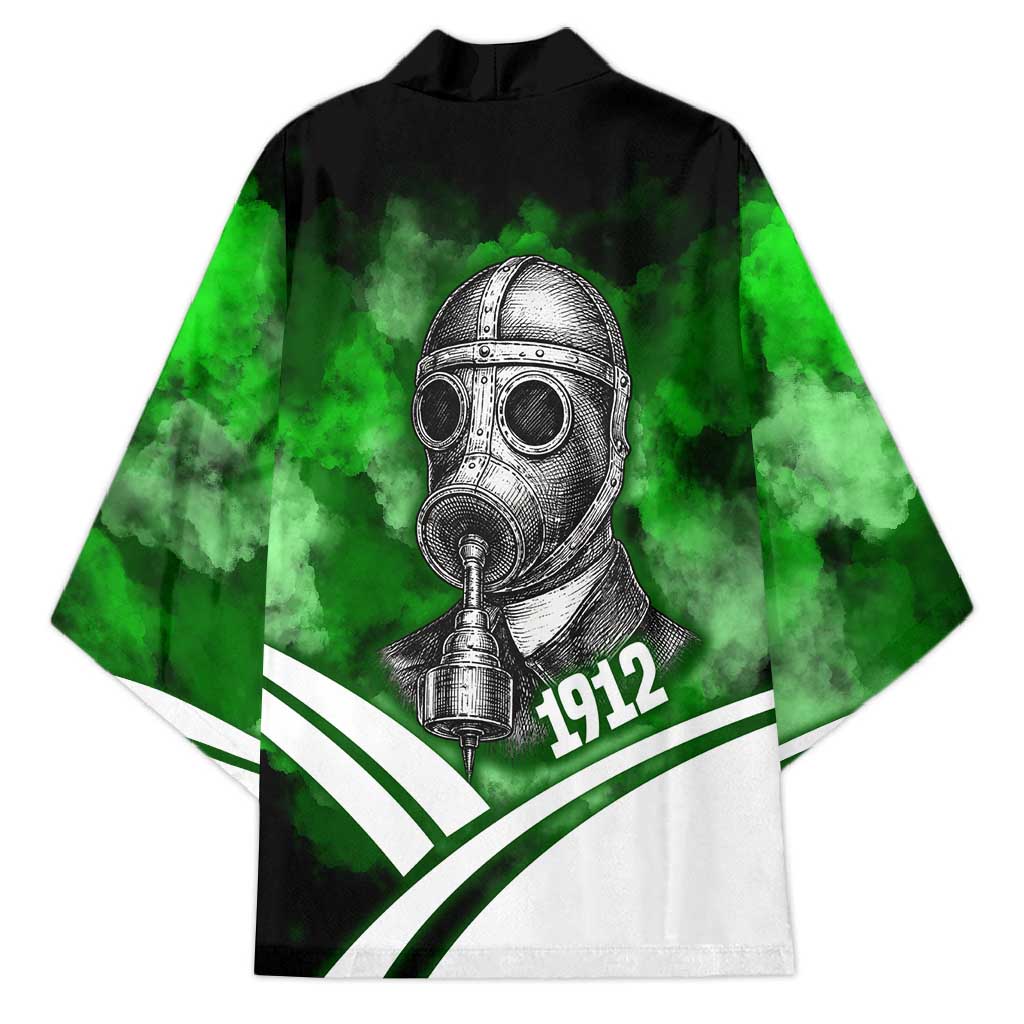 Garrett Morgan Kimono with Gas Mask Invention Illustration, Inventing to Save Lives Quote - African Pride