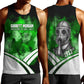 Garrett Morgan Men Tank Top with Gas Mask Invention Illustration, Inventing to Save Lives Quote - African Pride