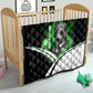 Garrett Morgan Quilt with Gas Mask Invention Illustration, Inventing to Save Lives Quote - African Pride