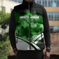 Garrett Morgan Sleeveless Puffer Jacket with Gas Mask Invention Illustration, Inventing to Save Lives Quote - African Pride