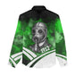 Garrett Morgan Women Casual Shirt with Gas Mask Invention Illustration, Inventing to Save Lives Quote - African Pride