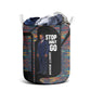 Garrett Morgan Laundry Basket with Full Body Portrait, Stop Wait Go Quote, Traffic Light Design - African Pride