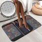 Garrett Morgan Bathroom Set with Full Body Portrait, Stop Wait Go Quote, Traffic Light Design - African Pride
