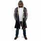 Garrett Morgan Cloak with Full Body Portrait, Stop Wait Go Quote, Traffic Light Design - African Pride