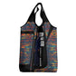 Garrett Morgan Grocery Bag with Full Body Portrait, Stop Wait Go Quote, Traffic Light Design - African Pride