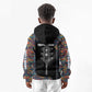 Garrett Morgan Kid Hoodie with Full Body Portrait, Stop Wait Go Quote, Traffic Light Design - African Pride