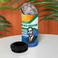 Garrett Morgan 4 in 1 Can Cooler Tumbler with Real Impact Quote, Black Inventor Portrait and Vibrant Watercolor - African Pride