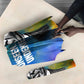 Garrett Morgan Umbrella with Real Impact Quote, Black Inventor Portrait and Vibrant Watercolor - African Pride