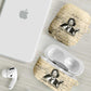 Toni Morrison AirPods Case Handwritten Manuscript Powerful Portrait with Feather Pen Quote - African Pride