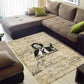 Toni Morrison Area Rug Handwritten Manuscript Powerful Portrait with Feather Pen Quote - African Pride