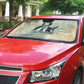 Toni Morrison Auto Sun Shade Handwritten Manuscript Powerful Portrait with Feather Pen Quote - African Pride