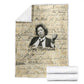 Toni Morrison Blanket Handwritten Manuscript Powerful Portrait with Feather Pen Quote - African Pride