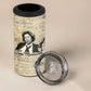 Toni Morrison 4 in 1 Can Cooler Tumbler Handwritten Manuscript Powerful Portrait with Feather Pen Quote - African Pride
