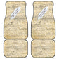 Toni Morrison Car Mats Handwritten Manuscript Powerful Portrait with Feather Pen Quote - African Pride