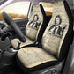 Toni Morrison Car Seat Cover Handwritten Manuscript Powerful Portrait with Feather Pen Quote - African Pride