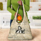Toni Morrison Grocery Bag Handwritten Manuscript Powerful Portrait with Feather Pen Quote - African Pride