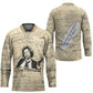 Toni Morrison Hockey Jersey Handwritten Manuscript Powerful Portrait with Feather Pen Quote - African Pride