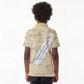 Toni Morrison Kid Polo Shirt Handwritten Manuscript Powerful Portrait with Feather Pen Quote - African Pride