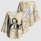 Toni Morrison Kimono Sleeve Blouse Handwritten Manuscript Powerful Portrait with Feather Pen Quote - African Pride