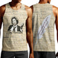 Toni Morrison Men Tank Top Handwritten Manuscript Powerful Portrait with Feather Pen Quote - African Pride