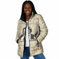 Toni Morrison Padded Jacket Handwritten Manuscript Powerful Portrait with Feather Pen Quote - African Pride