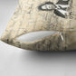Toni Morrison Pillow Cover Handwritten Manuscript Powerful Portrait with Feather Pen Quote - African Pride