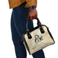 Toni Morrison Shoulder Handbag Handwritten Manuscript Powerful Portrait with Feather Pen Quote - African Pride