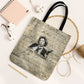 Toni Morrison Tote Bag Handwritten Manuscript Powerful Portrait with Feather Pen Quote - African Pride