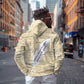 Toni Morrison Zip Hoodie Handwritten Manuscript Powerful Portrait with Feather Pen Quote - African Pride