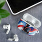 Toni Morrison AirPods Case Abstract Wings Design Empowering Quote Dual Portrait Celebration of Literary Freedom - African Pride