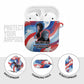Toni Morrison AirPods Case Abstract Wings Design Empowering Quote Dual Portrait Celebration of Literary Freedom - African Pride