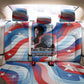 Toni Morrison Back Car Seat Cover Abstract Wings Design Empowering Quote Dual Portrait Celebration of Literary Freedom - African Pride